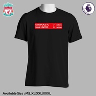 2023 Cotton T-Shirt Liverpool VS MAN UNITED 7-0 Football Shirt Good Quality S-5XL