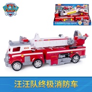 Original Paw Patrol Toys ULTIMATE FIRE TRUCK Christmas Gift Dog Patrol Rescue Car Play Vehicles Vehicle Playsets Action Figures Color box Boys Toys Kids Gifts