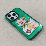 iPhone Case 三星samsung電話殼綠色 lulu豬