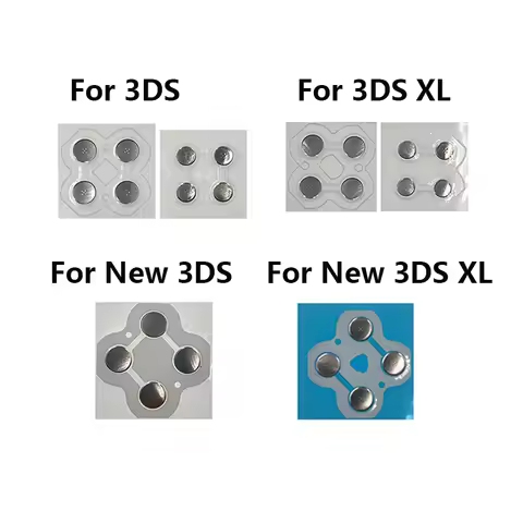 1-20pcs D-Pad Cross Key ABXY Button PCB Board Sticker For 3DS 3DS XL LL For New3DS New 3DS XL LL Met