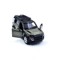 Mainan Diecast Mobil Land Rover Defender 2020 Apolo -Mainan Miniatur Mobil Jeep Anak