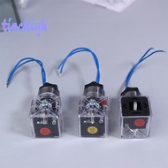 [TinchighS] Solenoid Coil Plug Hydraulic Valve Transparent Voltage Universal Accessories DC24 Soleno