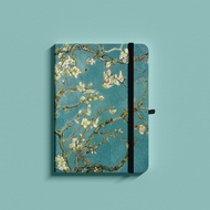 Vincent Van Gogh Bullet Dotted Journal B6 160gsm Flowering Apricot Planner Travel Diary Hard Cover NotebookJshi