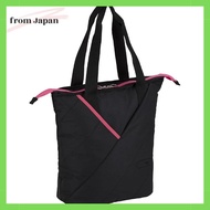 MIZUNO Badminton Racket Tote Bag 73JD3014 Black×Pink