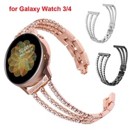Luxury Watch Strap for Samsung Galaxy Watch 5 4 Classic 42mm 46mm/ Watch3 41mm 45mm/ Moto 360 Smartwatch Band Bracelet Watchband