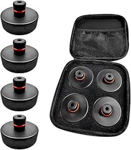 Ohleats 4 PCS Lifting Jack Pads Compatible for Model 3/Y/S/X, Upgraded Jack Stand Rubber Pads to Pro