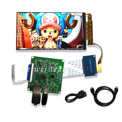 Wisecoco 6 Inch 2560x1440 2K LCD Display Kit MIPI Driver Board LS060R1SX01 for Medical Devices/DIY P