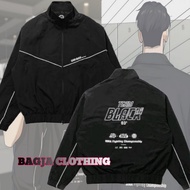 Team black tracksuit jacket 03' jinx jaekyung Manhwa