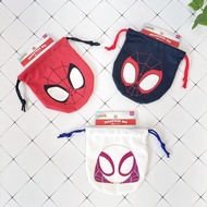 Japan Brought Back W299 Spider-Man Drawstring Bag Spider-Man and His Magical Friends Pill-Shaped Dra