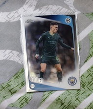 Phil Foden 2025-26 Topps Chrome UEFA 卡