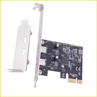 KOK USB 3 2 Gen1 PCIe Extension Card PCIE X1 to 2 Port USB C Adapter Data Transfer Card ASM1042 Chip