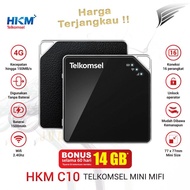 Modem Mifi HKM C10 4G Free Tsel - Unlock All Operator