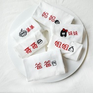 Funny Parent-Child Clothes Clothes for the Whole Family a Family of Three and Four Short-Sleeved Bro