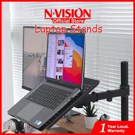Laptop Stand Tray Desk Mount Adjustable Laptop Mount Arm With Clamp&amp;Base For Laptop