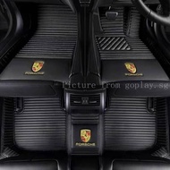 PORSCHE Cayenne, 911,996,997,Boxster 987,Boxster 981 Car Floor Mats Straight design Car Carpet custo