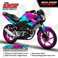 TERBARU Decal Sticker Full Body CB150R Old 2012-2014 - Stiker Decal CB 150R V1 Dekal Stiker lis CB 1