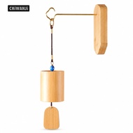 [CHiWANji] Japanese Style Bamboo Wind Chimes with Summer Rain C Chord + Stand