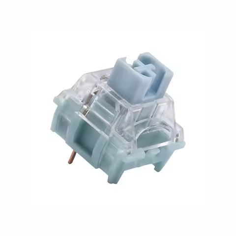 TTC Silent Bluish White and Bluish White Tactile switch rounded sharp tactility Segmented long sprin