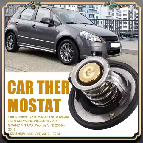 M45K-17670-63J00 17670-65D00 Engine Coolant Thermostat For SUZUKI 10-13 SX4 GRAND VITARA