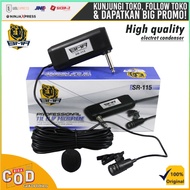 Mic Jepit BMA SR-115 / Mikropon Jepit Condenser Original Mik Clip On Imam Masjid