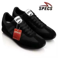 Specs 104 full black school shoes 100%, for men,Wanita/, size 36-43