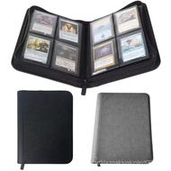 High Quality 160 Card Slot 4 Pocket Card Binder Zipper Closure Side-Loading Trading Card Holder Book