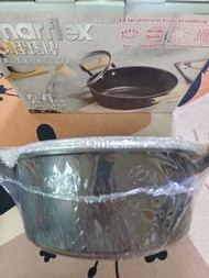 伊瑪牌 24cm麥飯石雙耳湯鍋4公升 imarflex 24cm soup pot