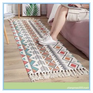 2025/xiqiqinzeshuai/bohemian carpet/bedroom rug/bedside carpet/nordic carpet/carpet bohemian style