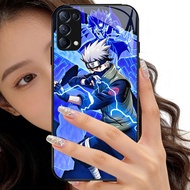 O-26 Kakashi tempered Glass Phone Case OPPO Reno 4 A15S A91 3 6Z 5 6 A15 F15 5G