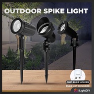 <WATERPROOF> OUTDOOR SPIKE LIGHT FITTING GU10 HOLDER IP65 GARDEN SPIKE LIGHT FITTING