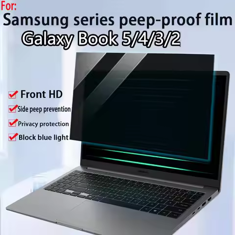 For Samsung Galaxy Book 5 /4/3 Pro peep-proof film Book 4 /3 Ultra full-screen touch laptop privacy 