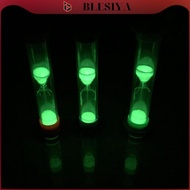 [Blesiya] 3.4 Inch 1 Minute Glow Sand Timer Hourglass For Kids Children Teeth Brushing
