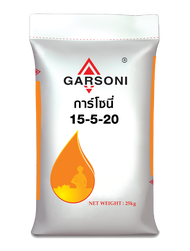 (ยกกระสอบ25kg) การ์โซนี่ 15-0-0  16-16-16  18-18-18  27-7-7  25-7-7  15-5-20  15-15-15 #การ์โซนี่ ปุ