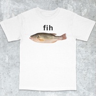 Fih Fish Meme Shirt - Stupid Meme Shirt Funny Meme Shirt Brain Rot Shirt Inappropriate Funny Gag Gif