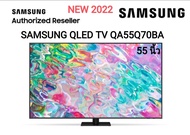 SAMSUNG QLED TV 4K SMART TV 55 นิ้ว 55Q70B รุ่น QA55Q70BAKXXT