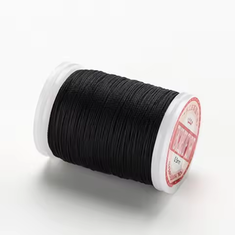 Waxed Thread 0.4/0.5/0.6mm DIY Accessories Leather Craft Sewing Thread Round Waxed Thread Polyester