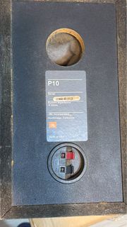 JBL P10 Bookshelf Speakers (Pair) + Subwoofer