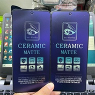 CERAMIC MATTE ANTI BLUE FOR REALME 7 REALME 7I C17 REALME NARZO 20PRO