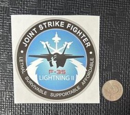 RBF現貨  F-35 JOINT STRIKE FIGHTER STICKER 貼 S30-F35