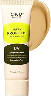 CKD Green Propolis All-Cover Li-San 40ml UV-free sunscreen tonnapp daily SPF50+ Foam Cleanser 50g
