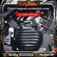 【Supreme quality】for Honda CL300 clutch cover motor cover protective cover 300cl cl 300