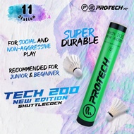 Protech Tech 200 Badminton Shuttlecocks