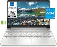 [Windows 11 Pro]HP 15 15.6" FHD Business Laptop Computer, Quad Core Intel i5-1135G7 (Beats i7-1065G7), 16GB RAM, 256GB PCIe SSD, Numeric Keypad, Wi-Fi 6, Bluetooth 4.2, Type-C, Webcam, HDMI, w/Battery