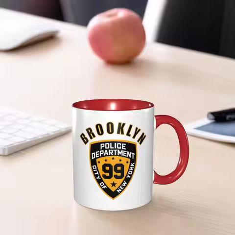 Brooklyn Nine Nine - 99th Precinct Mug Mug Funny Ceramic Coffee Cups Tea Mugs Milk Cup Drinkware Gif