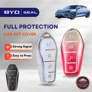 BYD Seal Key Cover Car Key Protective Case Sarung Kunci Kereta BYD Seal Accessories Aksesori Bodykit