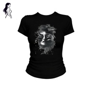 Korean Women's baby Tee sorona Fabric From America OOOK Comfortable To Wear Beautiful Shape Style 14