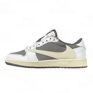 NIKE Travis Scott x Air Jordan AJ1 Low OG SP TS聯名倒鉤3.0低幫白06 運動板鞋