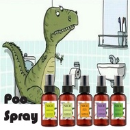 Poo Spray, Remove Poo Odor, Bathroom Deodorant, Air Freshener, 5 Essential Oil Scent.