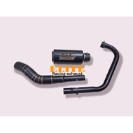 Jupiter mx king Exhaust mx king Motorcycle Exhaust mx king Exhaust jupiter mx 150 Knowpot RACING mx 150 Exhaust For mx king Brand Exhaust sc black