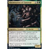MTG Single Abomination of Llanowar